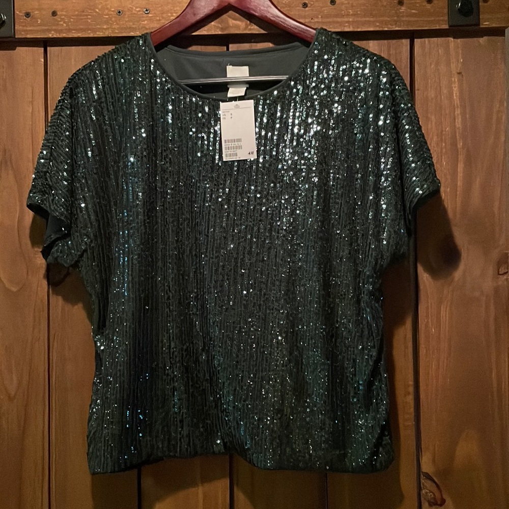 Sequin Party Shirt - Brand New